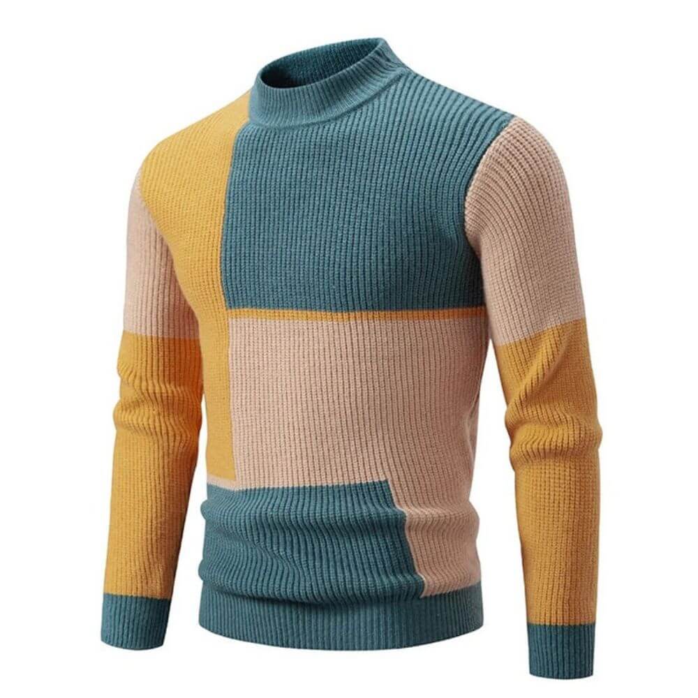 Élan | Pull Colorblock pour Homme