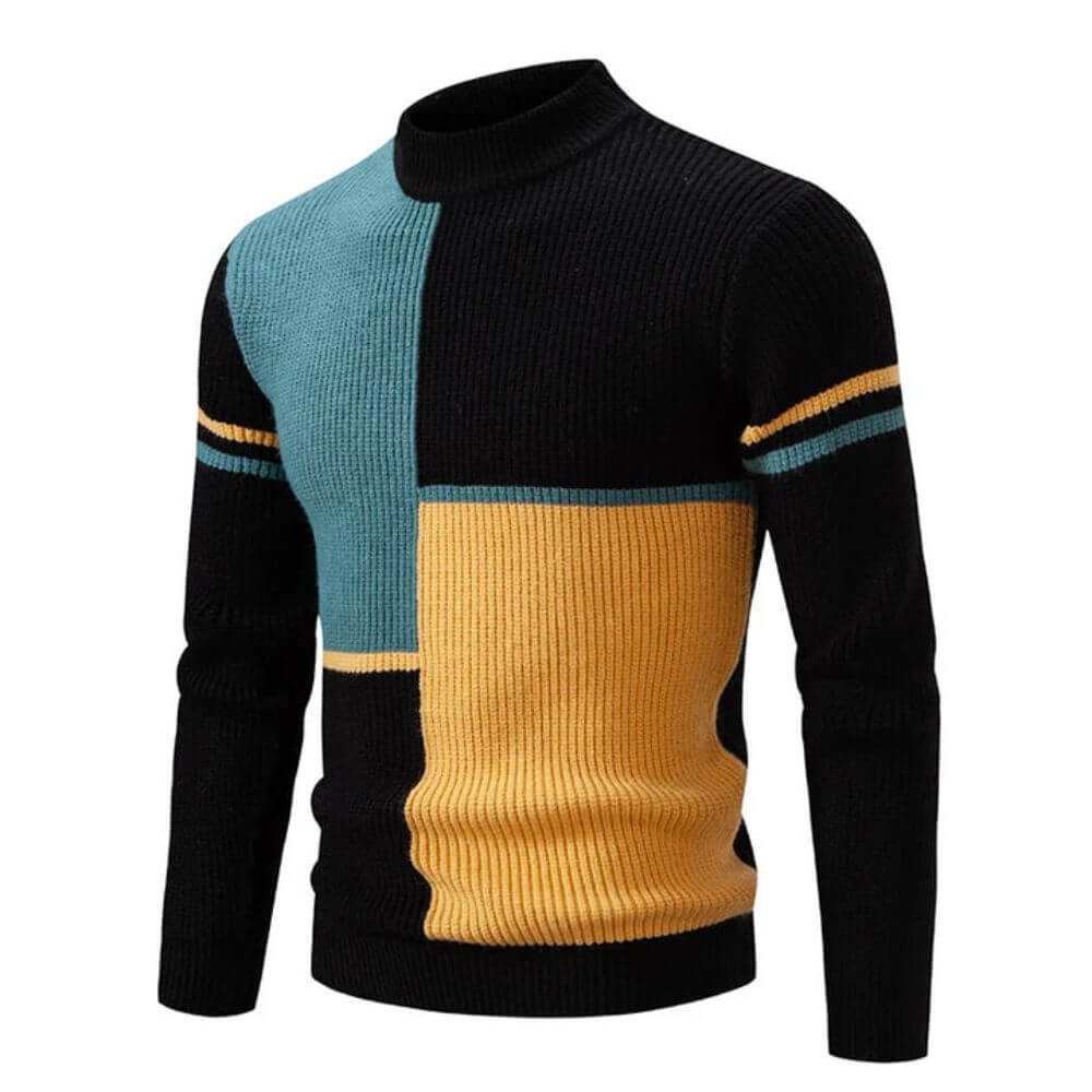 Élan | Pull Colorblock pour Homme